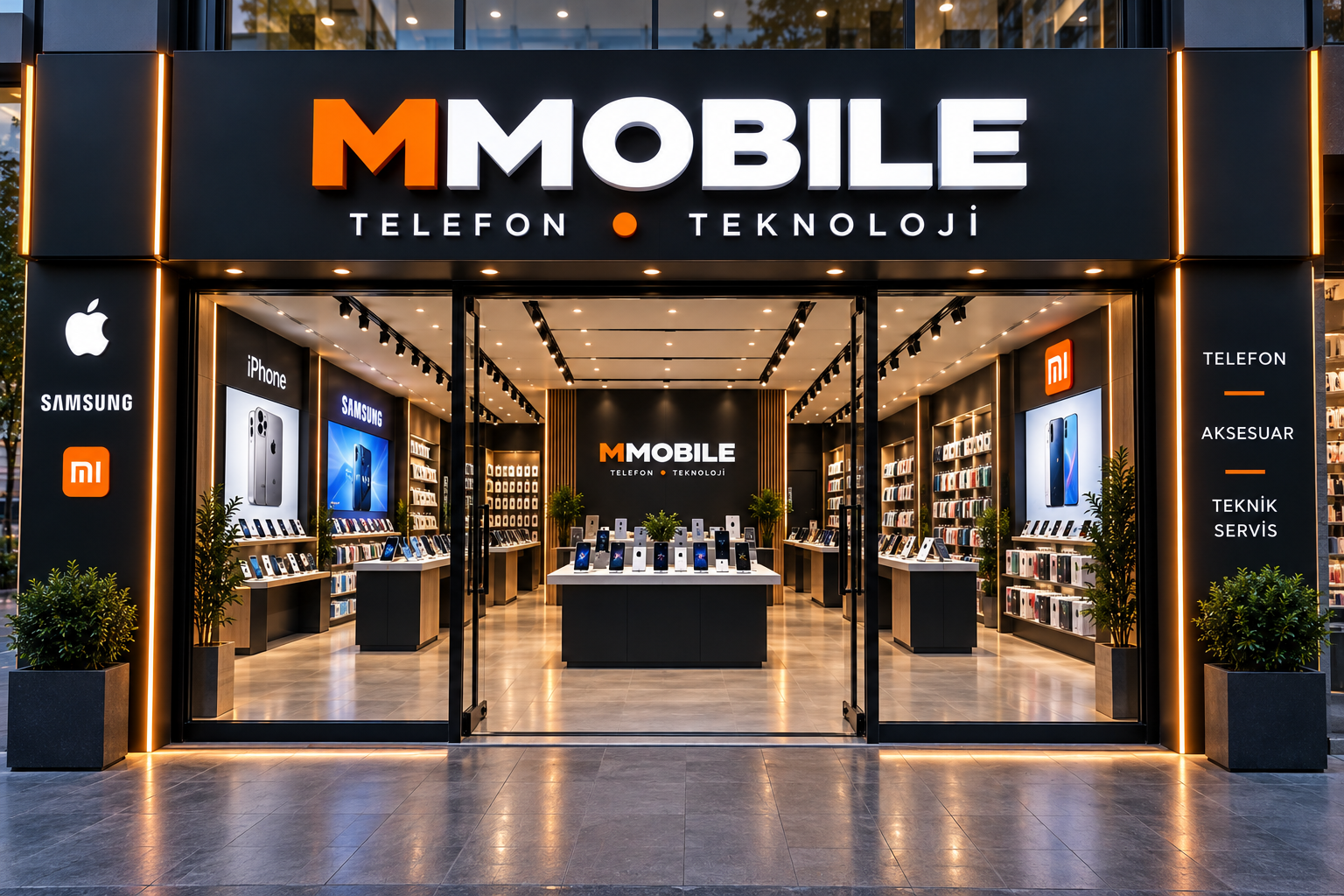 MMOBILE mağaza konsepti